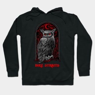 The Moon Owl Dire Straits Hoodie